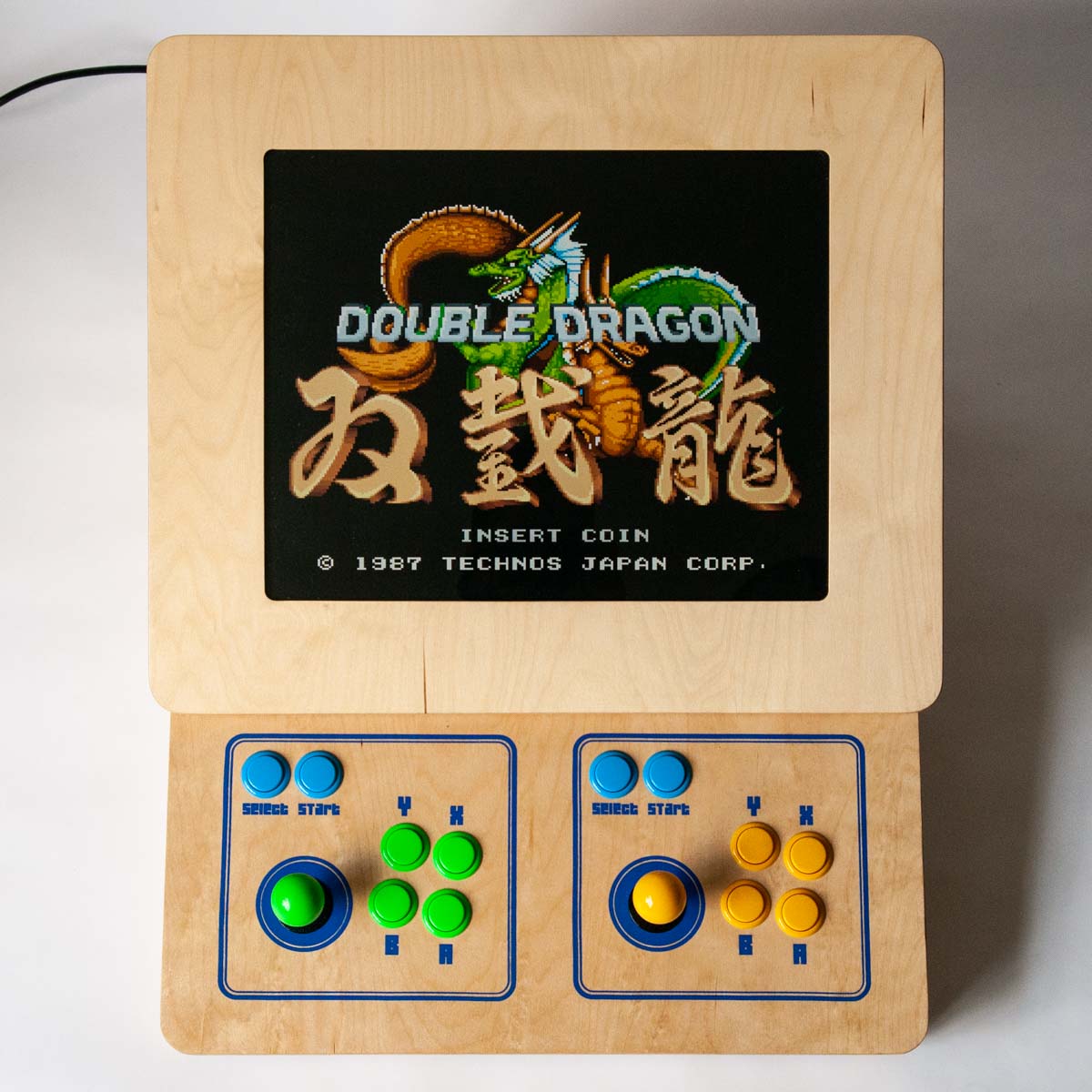 Arcade cabinet front