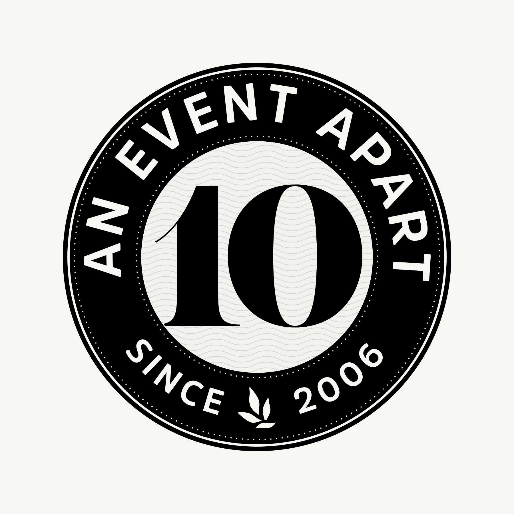 An Event Apart 10 year anniversary roundel