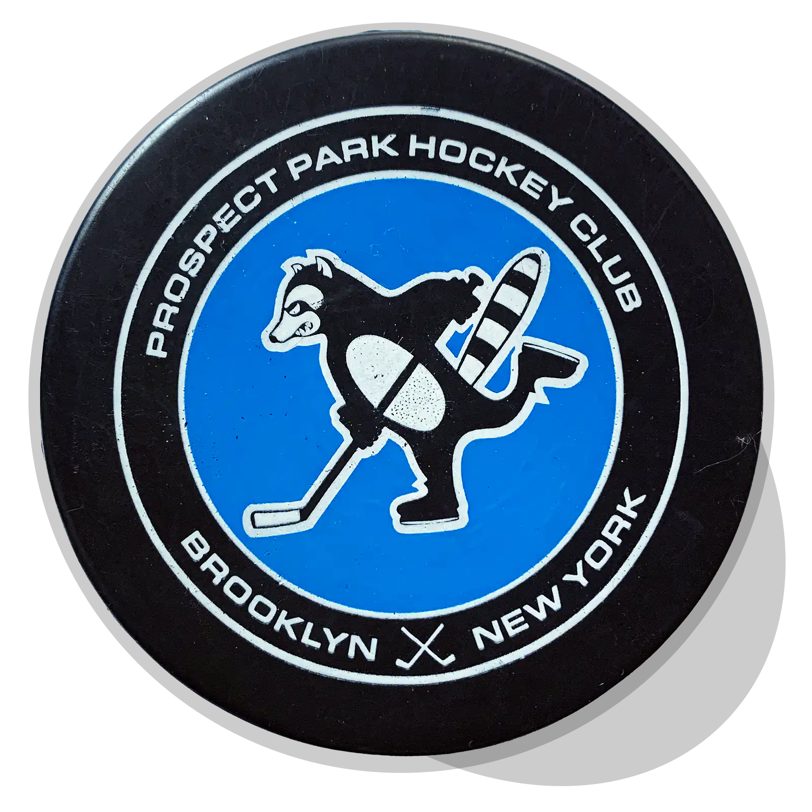 PPHC logo pn a hockey puck