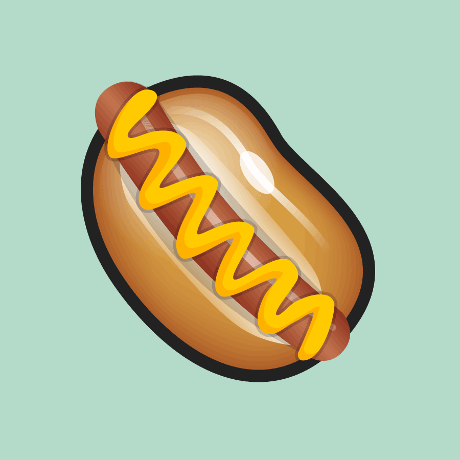 Been category icon, hot dog